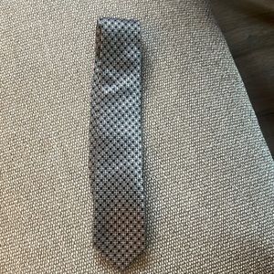 Donald J Trump signature collection tie in black and shades of gray and white